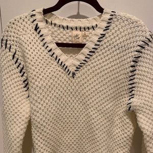 Chunky cable knit sweater